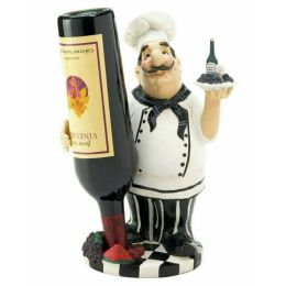 Accent Plus Standing Italian Chef Wine Bottle Holder