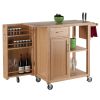 Douglas Utility Kitchen Cart, Natural