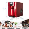 Countertop Ice Maker Machine; Portable Ice Makers Countertop; Make 60g ice in 6mins ; Ice cube shape with hollow cylinder; Make 9 pieces of ice at a t