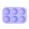 6 Holes DIY Ball Sphere Mold Silicone Cake Chocolate Candy Mould Kitchen Baking Soap Jelly Mold