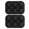 6 Holes DIY Ball Sphere Mold Silicone Cake Chocolate Candy Mould Kitchen Baking Soap Jelly Mold