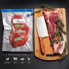 Vacuum Food Storage Bags Ziplock Plastic Transparent Food Storage Reusable Bag kitchen Clear Plastic Vacuum Compression Bag