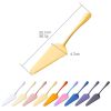 Colorful Stainless Steel Serrated Edge Blade Cutter Pie Pizza Shovel Cake Spatula Baking Tool