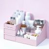 Cosmetic Organizer Makeup Case Holder Drawers Jewelry Plastic Storage Box