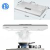 Stainless Steel Under Cabinet Range Hood Vent Cooking 230 CFM Kitchen 3 Speed cooker hood