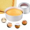 Home Kitchen Pastry tools Round Mold Mousse Cake Molds Baking Pan