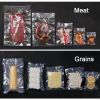 30/50/100pcs Kitchen Food Vacuum Sealer Bag Sous Vide Saver Storage Packaging Bags Accessories