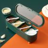 Seasoning Box Combination Set Seasoning Bottle Jar Household Kitchen Supplies Salt Msg Storage Box Sealed One-piece